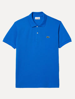Polo Lacoste Masculina L.12.12 Azul Capri