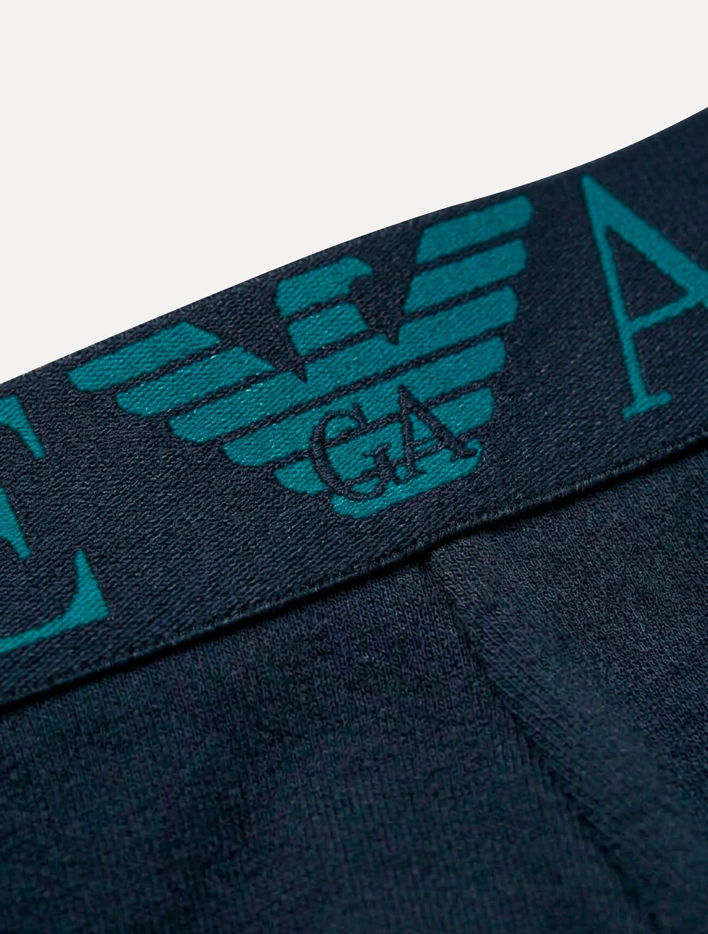 Kit Cuecas Emporio Armani Jockstrap EA Monogram Azul Marinho