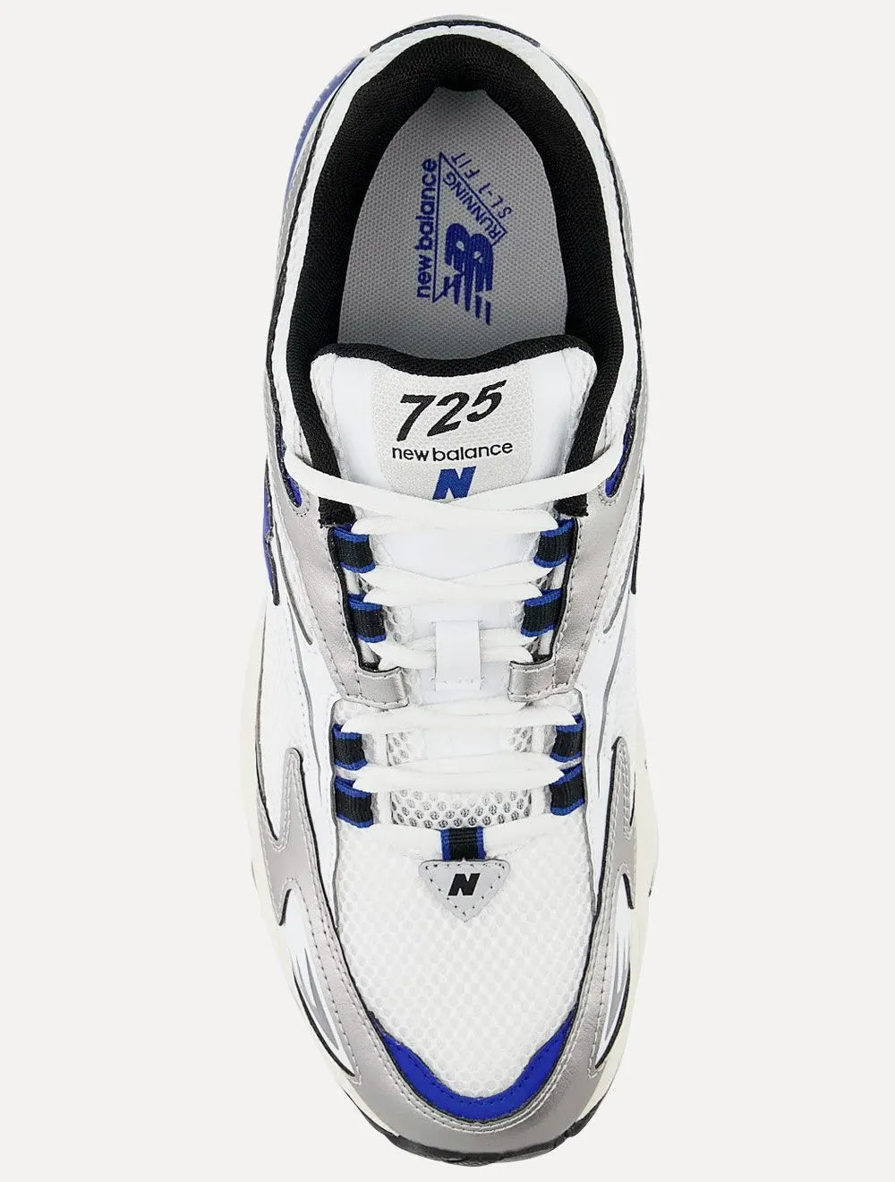 Tênis New Balance Masculino Casual 725 Blue Metalizado Branco