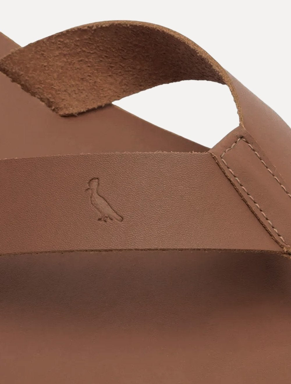 Chinelo Reserva Masculino RSV Deck 2.0 Couro Marrom Café