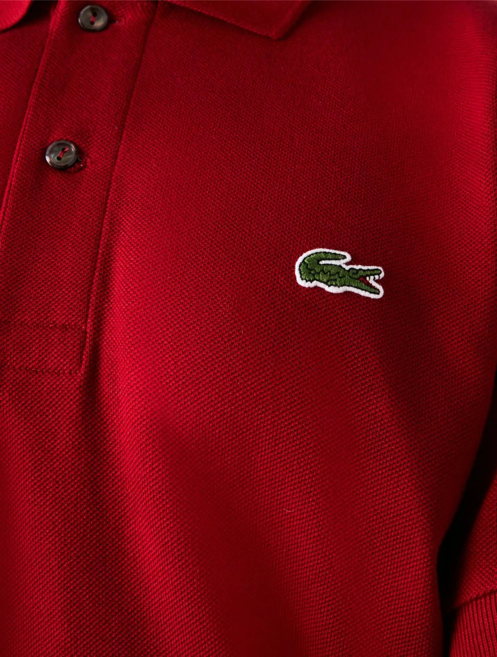 Polo Lacoste Masculina L.12.12 Marsala