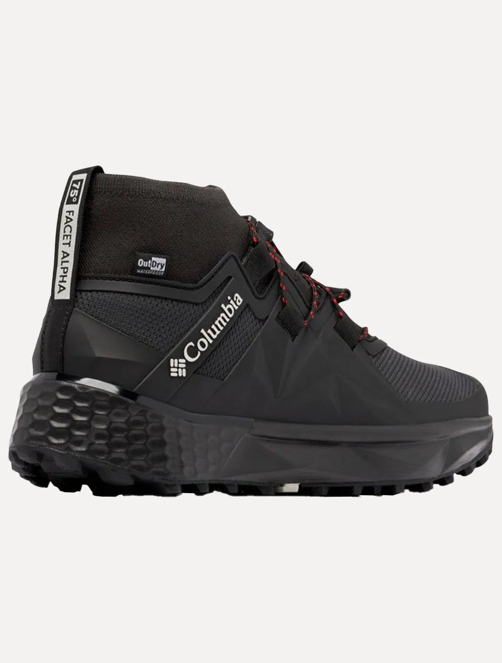 Bota Columbia Masculina Facet 75 Alpha OutDry Preto