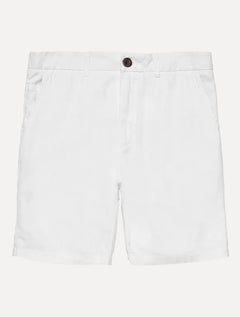 Bermuda Reserva Masculina Casual Linho Branca