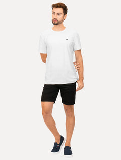 Camiseta Osklen Masculina Slim Rough Longboard Branca