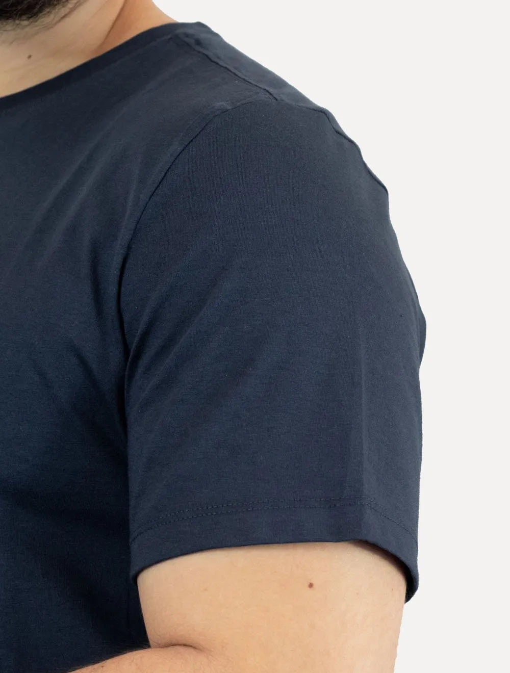 Camiseta Dudalina Masculina Basic Essential Blue Icon Azul Marinho