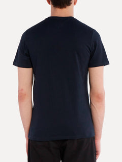 Camiseta Tommy Jeans Masculina Regular TJ 85 Entry Azul Marinho