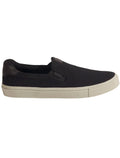 Tênis Dudalina Masculino Zara Slip On Lona Mistral Napa Logo Preto