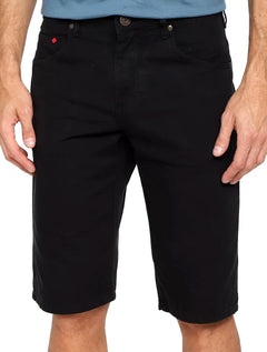 Bermuda Forum Masculina Regular Sarja Thiago Preta