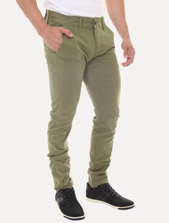Calça Tommy Hilfiger Masculina de Sarja Brooklyn Verde Oliva