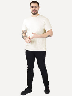 Camiseta Tommy Jeans Masculina Linear Gel Off-White