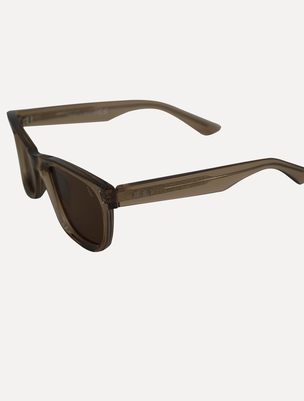 Óculos de Sol Reserva Masculino Wayfarer Brown Lens Marrom