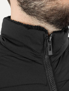 Jaqueta Dixen Masculina Dark Sherpa Bomber Preta