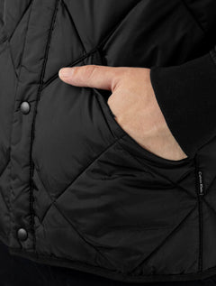 Jaqueta Calvin Klein Jeans Dupla Face Bomber Reversivel Preta