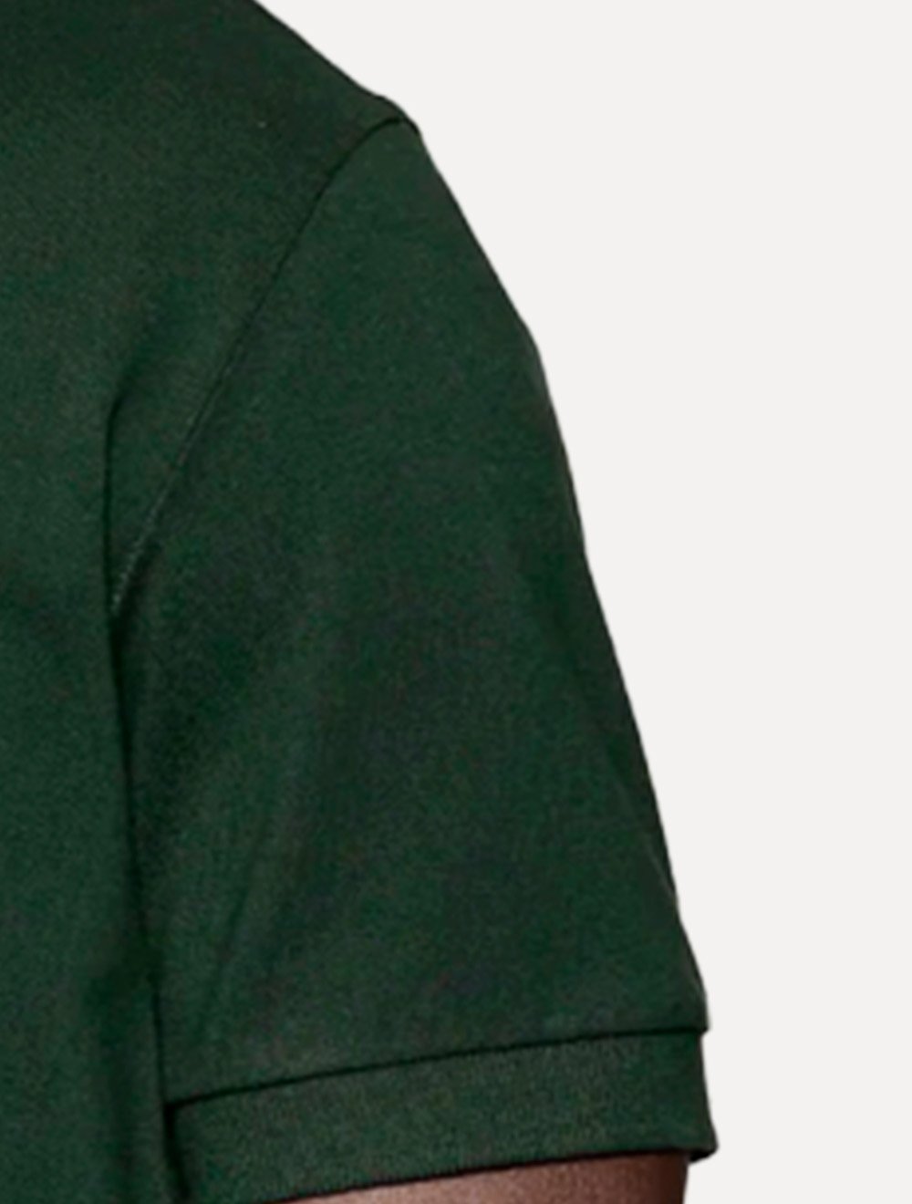 Polo Aramis Masculina Regular Detalhe Interno Dark Logo Verde Intenso