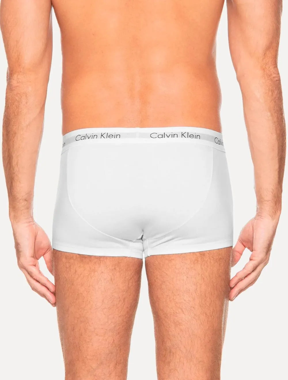 Cuecas Calvin Klein Low Rise Trunk Mescla Preta Branca Pack 4UN