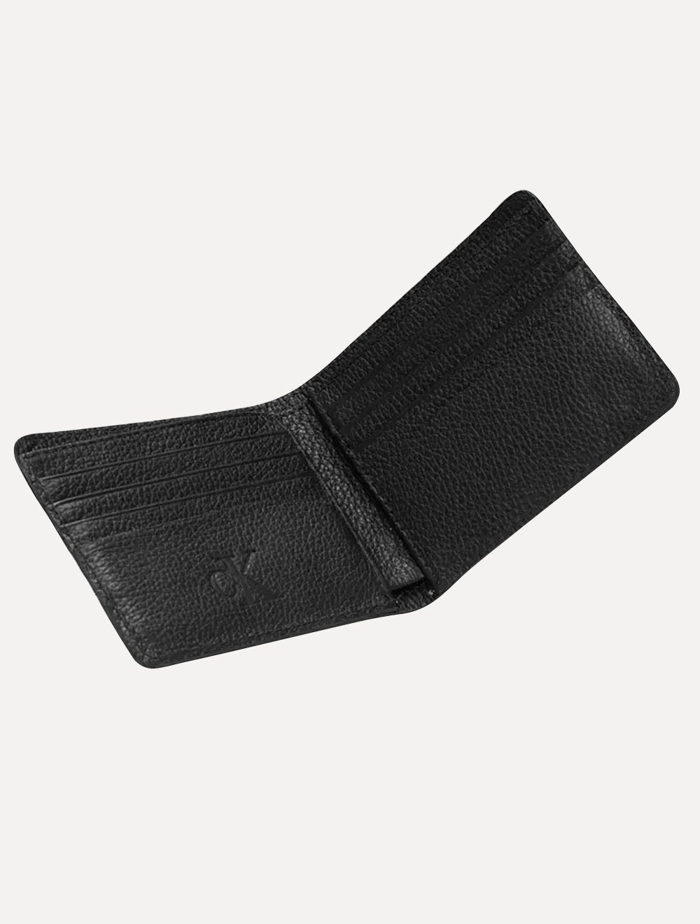 Carteira Calvin Klein Jeans Nobuck Logo Cáqui Claro