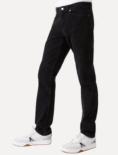 Calça Lacoste Jeans Masculina Slim Fit Cotton Denim Stretch Preta