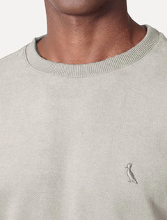 Moletom Reserva Masculino Crewneck Suéter Londres Cinza Mescla