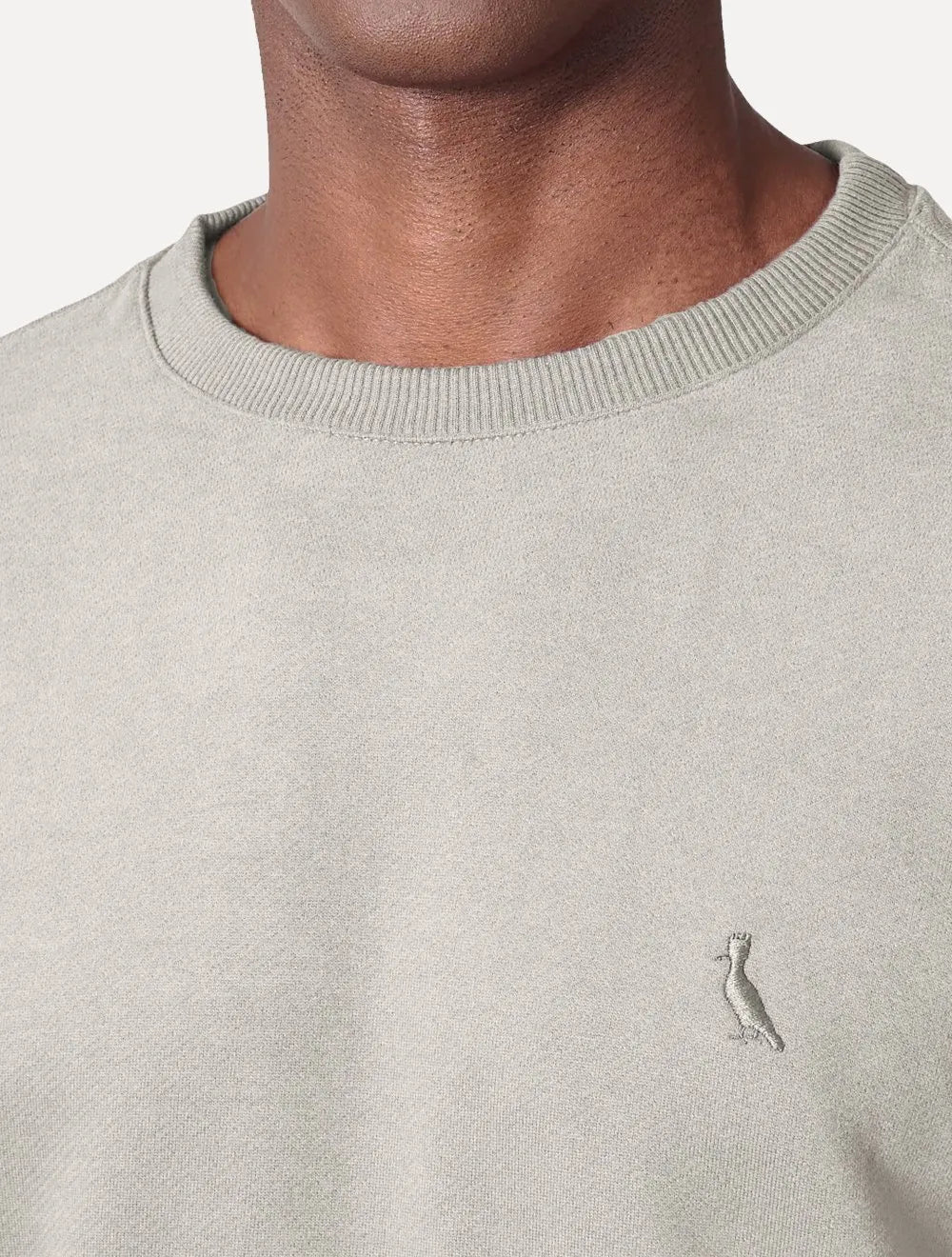 Moletom Reserva Masculino Crewneck Suéter Londres Cinza Mescla