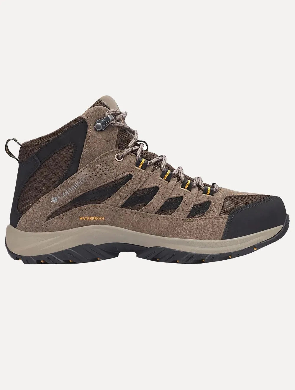 Bota Columbia Masculina Crestwood Mid Waterproof Marrom Claro
