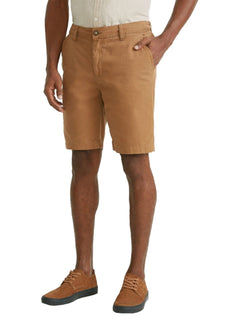 Bermuda Foxton Masculina Chino Casual Camelo Marrom