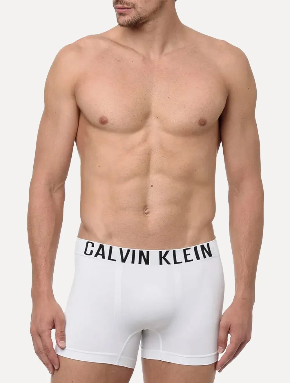 Cueca Calvin Klein Trunk Intense Power Seamless Eco Branca