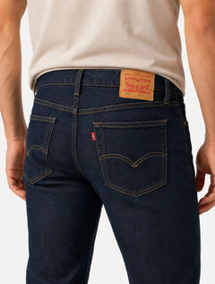 Calça Levis Jeans 511 Slim Stretch Dark Raw Azul Escura