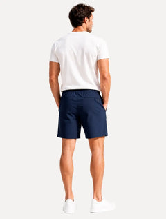 Bermuda Calvin Klein Jeans Masculina CKJ Tech Azul Marinho