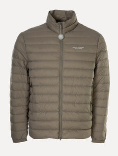 Jaqueta Armani Exchange Masculina Nylon Acolchoada Marrom