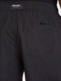 Short John John Masculino Bora Preto