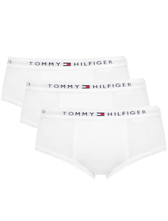 Cueca Tommy Hilfiger Cotton Stretch Brief Branca Pack 3UN
