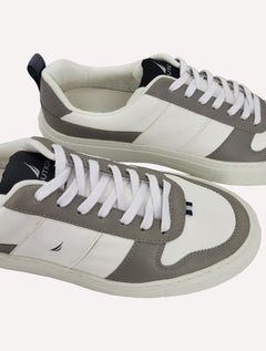 Tênis Nautica Masculino Firenze Cinza/Branco