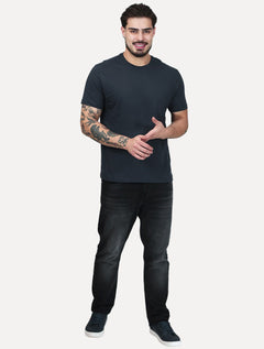 Camiseta Aramis Masculina Basica Mono Logo Surton Azul Marinho