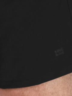 Short King & Joe Masculina Nylon Flex Ripstop Preto