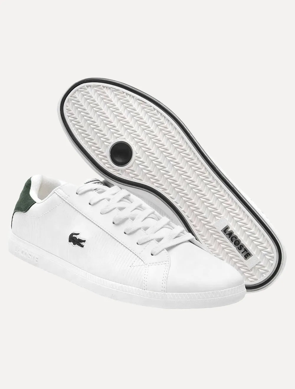 Tênis Lacoste Masculino Couro Graduate 319 Branco