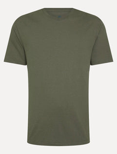 Camiseta John John Masculina Regular Fit Basic Lisa Verde Militar