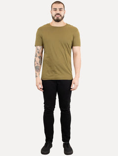 Camiseta Osklen Masculina Regular Supersoft Color Marrom