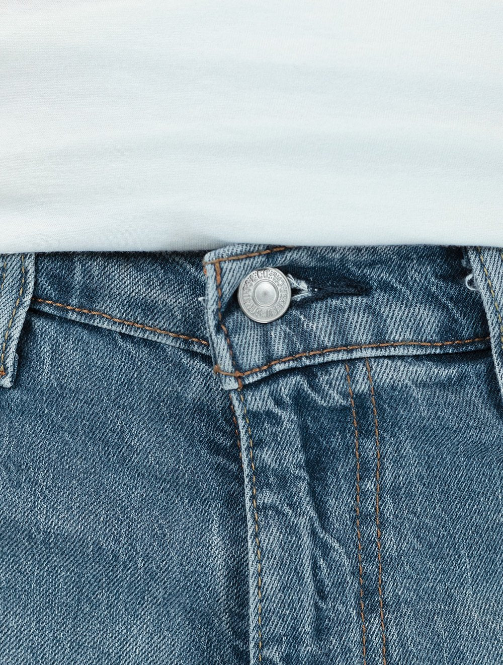 Calça Levis Jeans Masculina 505 Regular Custom Denim Azul