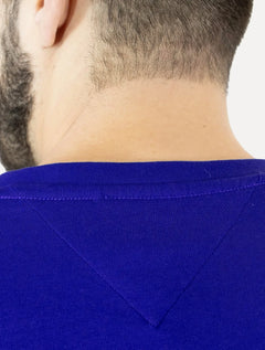 Camiseta Tommy Hilfiger Masculina Chest Insert Logo Azul Royal