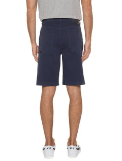 Bermuda Ellus Sarja Masculina Color Canvas Rock 5 Pockets Azul Marinho