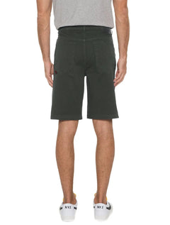 Bermuda Ellus Sarja Masculina Color Canvas Rock 5 Pockets Verde Militar