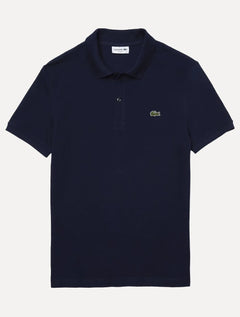 Polo Lacoste Masculina Slim Fit Classic Azul Marinho