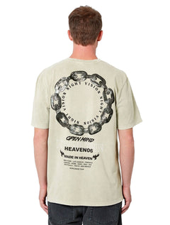 Camiseta John John Masculina Relaxed Chains Stoned Cinza Claro