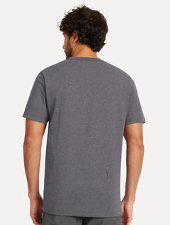 Camiseta Aramis Masculina Eco Lisa Azul Marinho Mescla