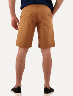Bermuda Ralph Lauren Masculina Sarja Stretch Marrom Claro