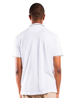 Polo VR Masculina Piquet Class Frieze Branca