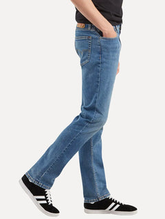 Calça Levis Jeans Masculina 511 Slim Stretch Washed Azul
