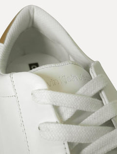 Tênis Calvin Klein Jeans Masculino Couro Project Queima Branco