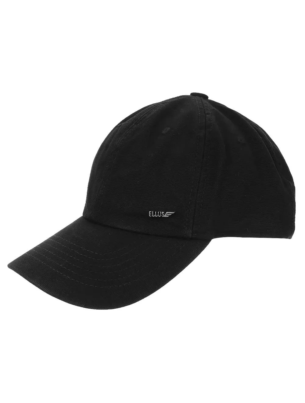 Boné Ellus Masculino Metal Tag Logo Preto