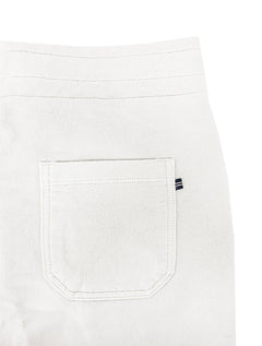 Bermuda Nautica Masculina Moletom Dark Sail Boat Off-White